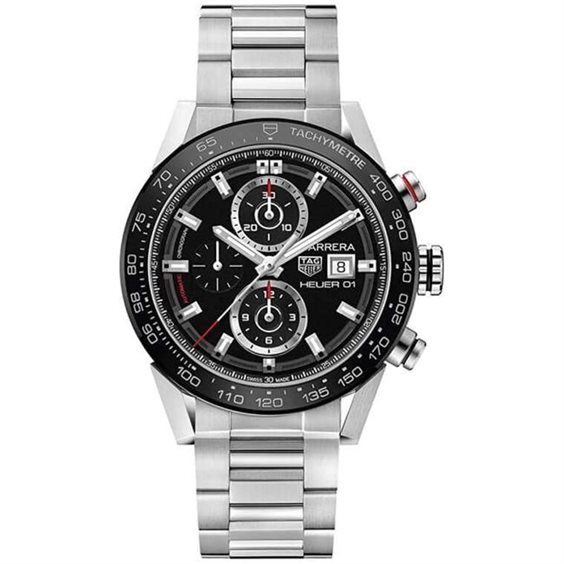 Orologio Tag Heuer Uomo Carrera in Acciaio CAR201W.BA0714 - CAR201W.BA0714